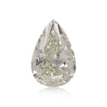 2,01 Karat Fancy Yellowish Green Pear Diamant (SI2) GIA
