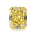 1,90 Karat Fancy Yellow Radiant Diamant SI1 GIA