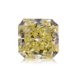 2.44 Carat Fancy Yellow Radiant Diamond SI2 GIA