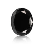 Diamante Ovale Nero Fancy da 4,50 Carati GIA