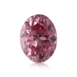 0,53 Karat Fancy Vivid Pink Ovaler Argyle Diamant (I1) GIA