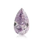 Diamante a Pera 0,66 Carati Fancy Intense Pinkish Purple VS2 GIA