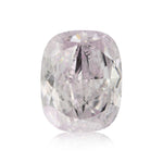 1.01 Carat Fancy Light Purplish Pink Cushion Diamond (I1) GIA