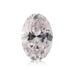 0,42 Karat Hellrosa Oval-Diamant VS2 GIA