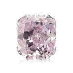 0,33 Karat Fancy Purple Pink Radiant Diamant SI2 GIA