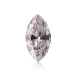 0,36 carati Diamante a navetta Fancy Light Purplish Pink VS1 GIA