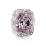 0.41 Carat Fancy Purple Pink Cushion Diamond VS2 GIA