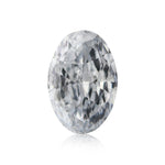 0.26 Carat Fancy Light Blue Oval Diamond SI2 GIA