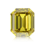 2.02 Karat Fancy Deep Brownish Greenish Yellow Smaragd Diamant VS2 GIA