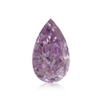 Diamante a Pera Rosa Purpureo Intenso Fantasia di 0,72 carati SI1 GIA