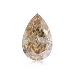 2.04 Karat Fancy Yellow Brown Pear Diamant IF GIA