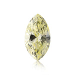 0.81 Carat Fancy Light Yellow Marquise Diamond VVS2 GIA
