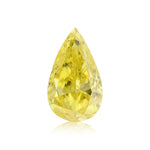 Diamante a Pera Giallo Fantasia Intenso da 0,45 Carati VS2 GIA