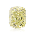 Diamante a cuscino Fancy Yellow da 1.73 carati, purezza interna (IF), certificato GIA