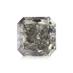 0,47 Karat Fancy Light Gray Radiant Diamant VS2 GIA