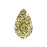 ألماسة كمثرية Fancy Brownish Yellow بوزن 2.50 قيراط، VS2، GIA