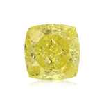 1,64 Karat Fancy Intense Yellow Cushion Diamant VS1 GIA