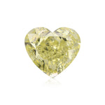 ألماسة قلبية Fancy Light Yellow بوزن 2.33 قيراط VS1 GIA