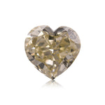 Diamante a cuore Fancy Brownish Greenish Yellow di 2.52 carati SI1 GIA