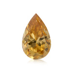 0,70 Karat Fancy Vivid Orange Yellow Pear Diamant SI2 GIA