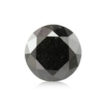Diamante nero fantasia rotondo da 0,75 carati GIA