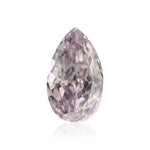 0.30 Carat Fancy Purplish Pink Pear Diamond SI1 GIA