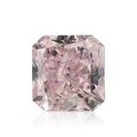 0.50 Carat Fancy Pink Radiant Diamond VS2 GIA