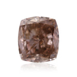 1.35 Carat Fancy Dark Orangy Brown Cushion Diamond (SI2) GIA