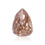 0.20 Karat Fancy Pink Brown Pear Diamant SI2 GIA
