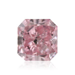 1.05 Carat Fancy Intense Purplish Pink Radiant Argyle Diamond SI1 GIA