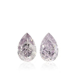 0,91 Karat Fancy Light Pinkish Purple Pear Diamanten SI1