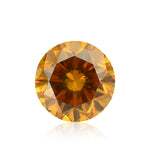 0,70 Karat Fancy Deep Yellowish Orange runder Brillant SI2 GIA