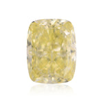 1.00 Karat Fancy Yellow Cushion Diamant VS2 GIA
