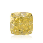 ألماسة وسادة صفراء فاخرة شديدة 1.16 قيراط VVS2 GIA