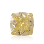 1.50 Carat Fancy Yellow Cushion Diamond VVS2 GIA