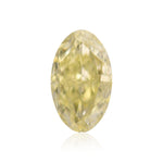 1.71 Carat Fancy Yellow Oval Diamond VVS2 GIA