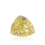 1.00 Carat Fancy Intense Yellow Triangle Diamond SI2 GIA