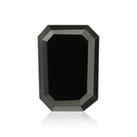 2,10 Karat Fancy Black Smaragd-Diamant GIA