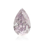 Diamante a Pera Rosa Purpureo Fantasia, 0.20 carati, VS2, GIA