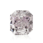 0.41 Carat Fancy Light Purplish Pink Radiant Diamond VS1 GIA