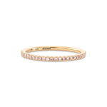 Fancy Pink Round Diamond Full Eternity Ring