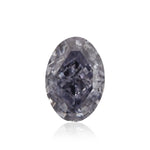 0.17 قيراط ألماسة بيضاوية Fancy Gray Violet بدرجة نقاء VVS2 ARGYLE & GIA