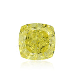 Diamante Cuscino Fancy Vivid Yellow da 0,64 Carati VVS2 GIA