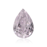 0.55 Carat Very Light Pink Pear Diamond SI1 GIA