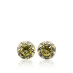 Diamanti Tondi Brillanti Giallo Fancy 2,14 Carati VS2