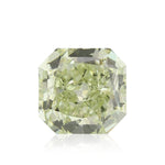 Diamante Radiante GIA Fancy Giallo Verde SI1 da 0,88 carati