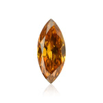 Diamante Marchesa GIA da 0,29 carati, Fancy Deep Yellowish Orange (I1)