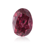 Diamante Argyle Ovale Rosso Purpureo Intenso Fancy da 0,67 carati GIA