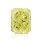 Diamante radiante giallo intenso elegante da 0,67 carati VS1 GIA