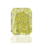 Diamante taglio Radiant GIA Fancy Intense Yellow VVS1 da 0,63 carati
